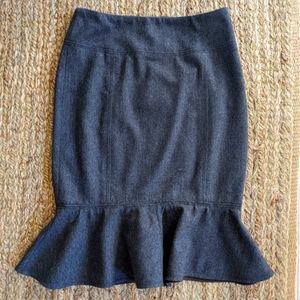 Dolce & Gabbana houndstooth wool skirt